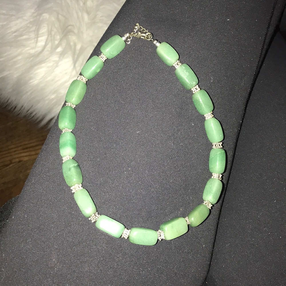 emerald green necklace